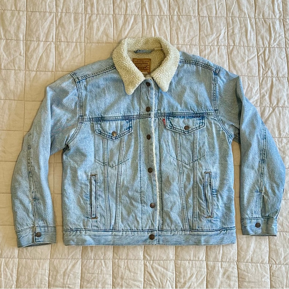 Levi’s Sherpa Trucker Jacket, Boyfriend Fit